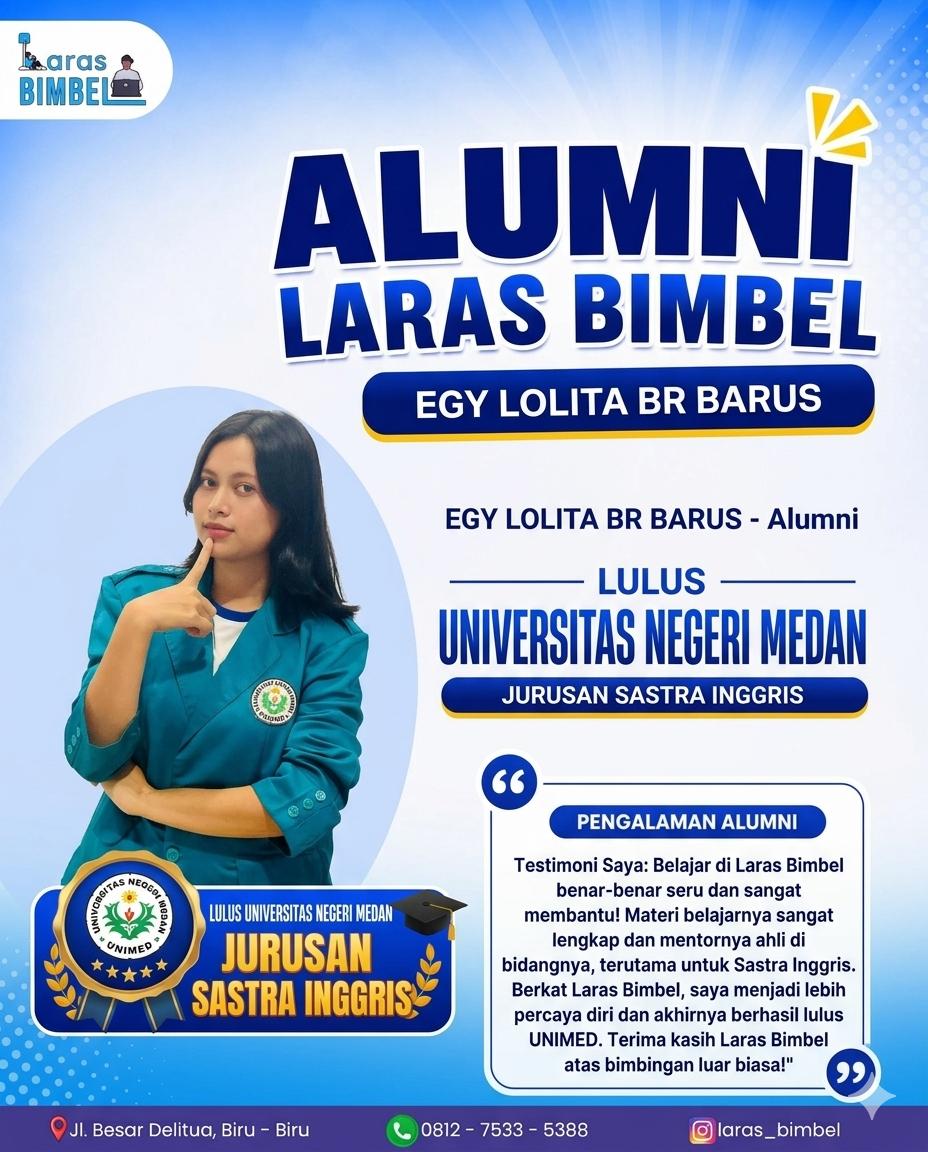 Egy Lolita Br Barus - Lulus Seleksi UNIMED